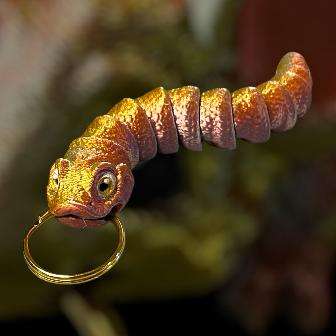 Hognose Snake Keychain