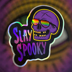 Slay Spooky Sticker