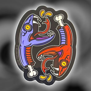 Snakes Sticker