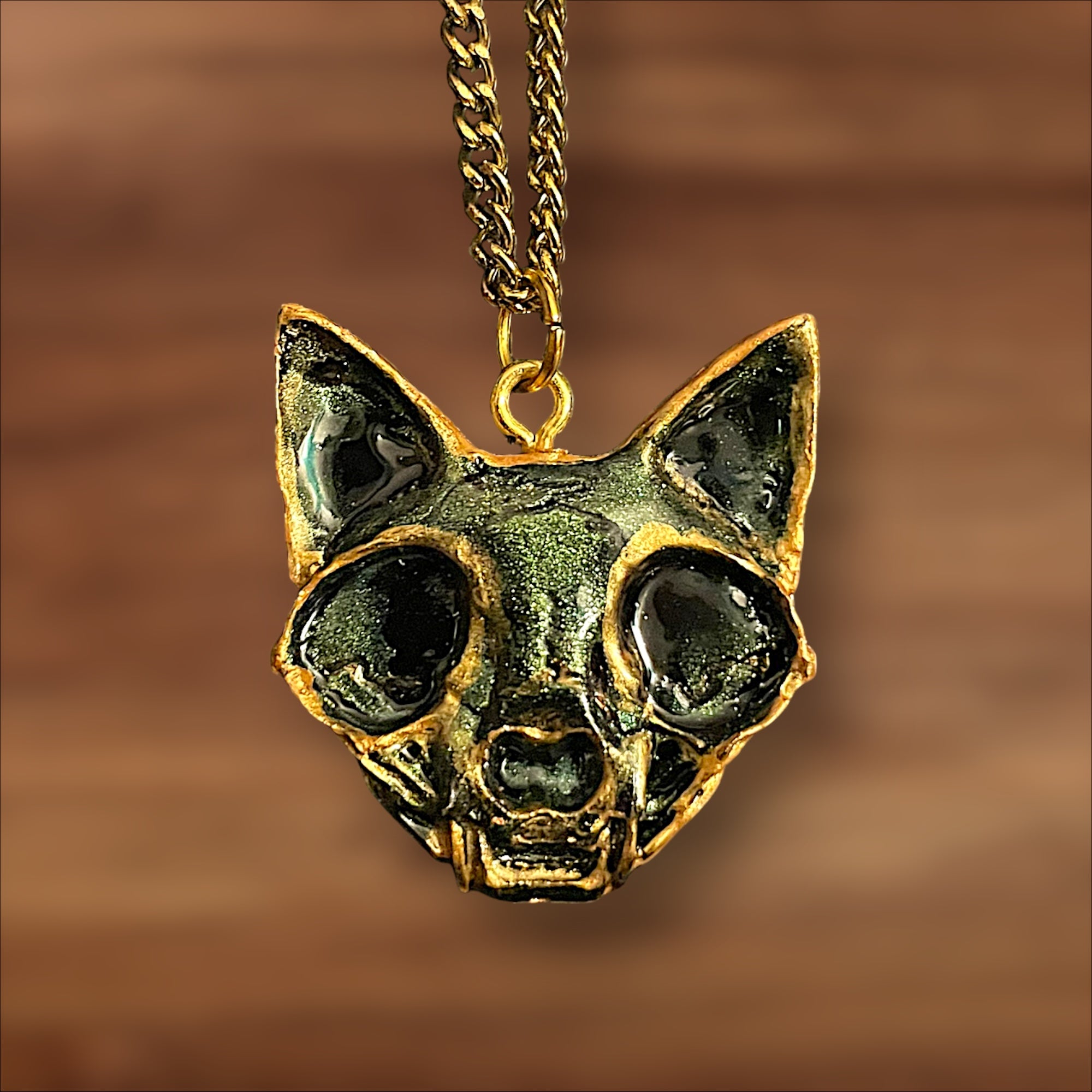 Cat Skull Necklace