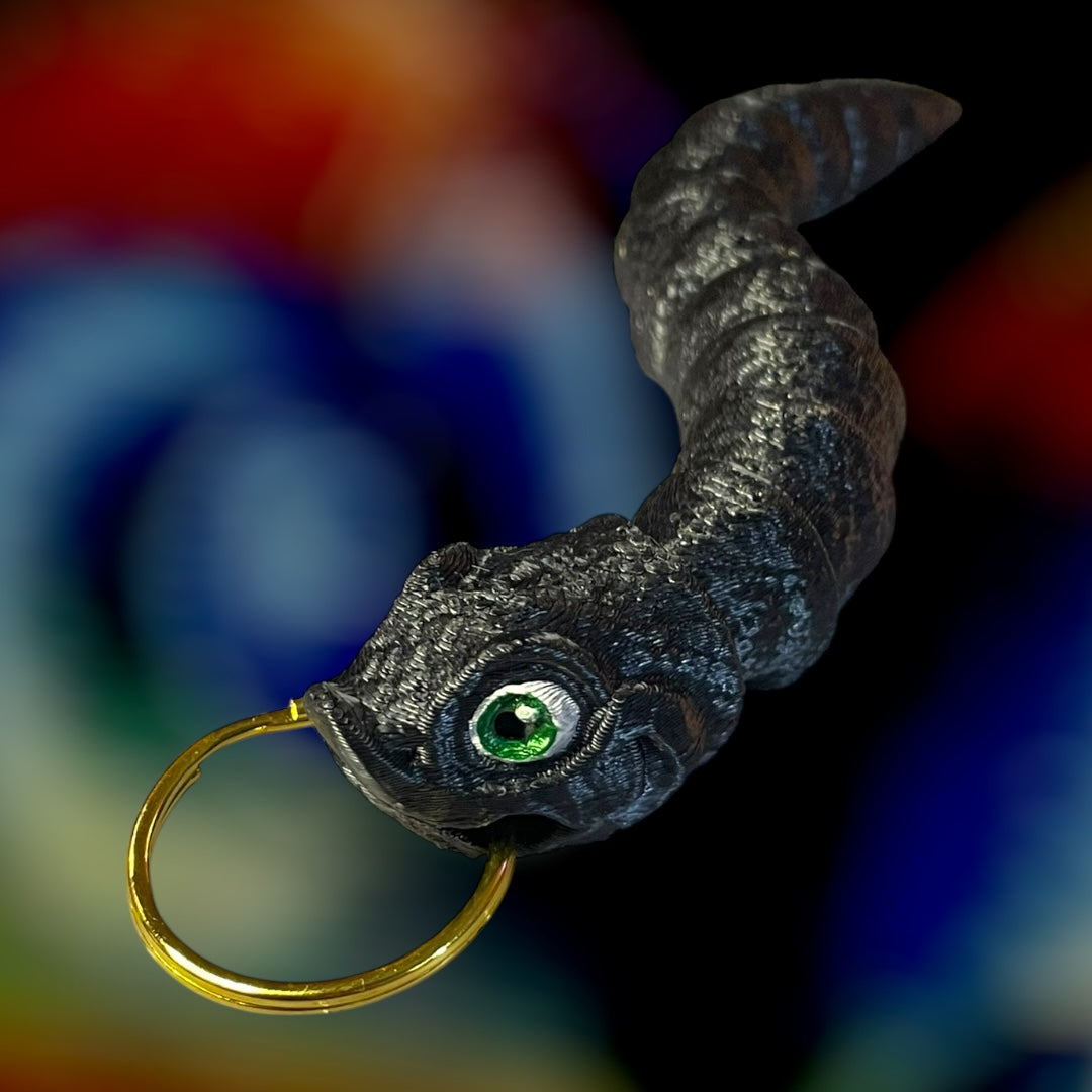 Hognose Snake Keychain