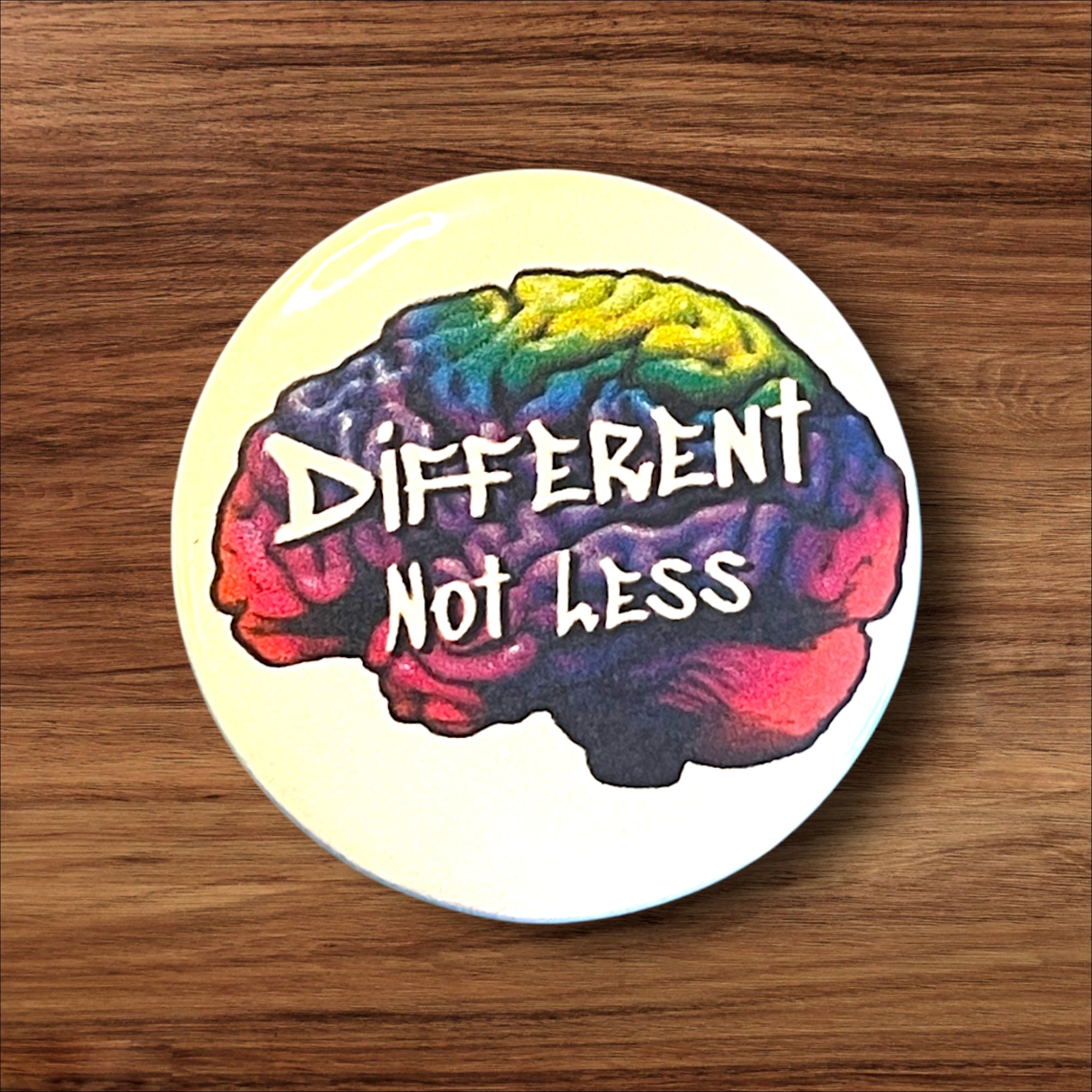 Different Not Less Button