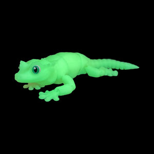 3D Printed Articulated Crested Gecko