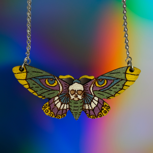 Death’s Head Moth Necklace