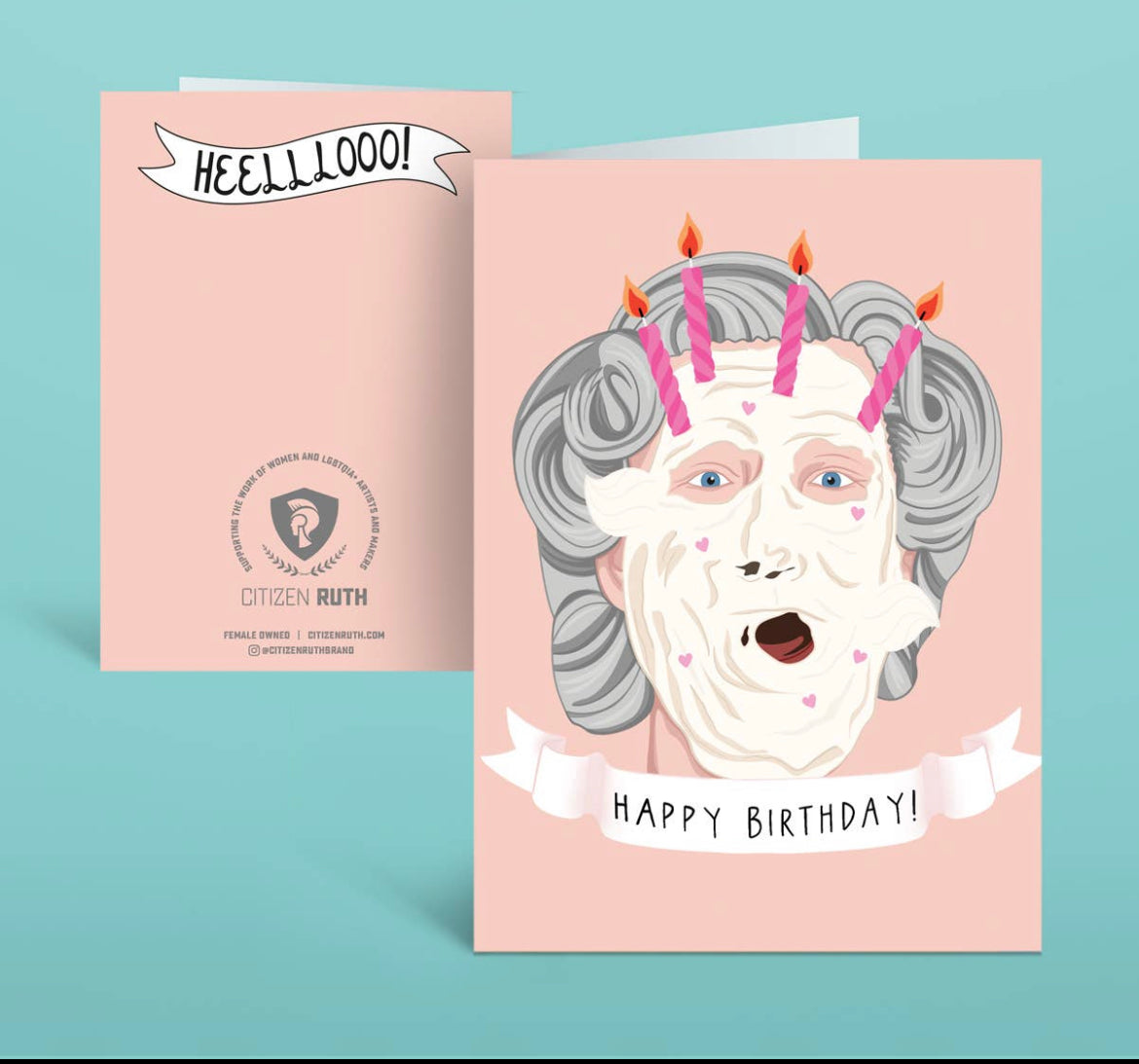 Mrs. Doubtfire Birthday Card