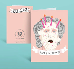 Mrs. Doubtfire Birthday Card