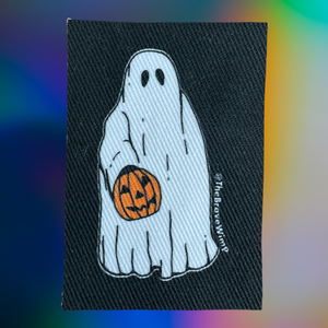 Sheet Ghost Sew On Patch