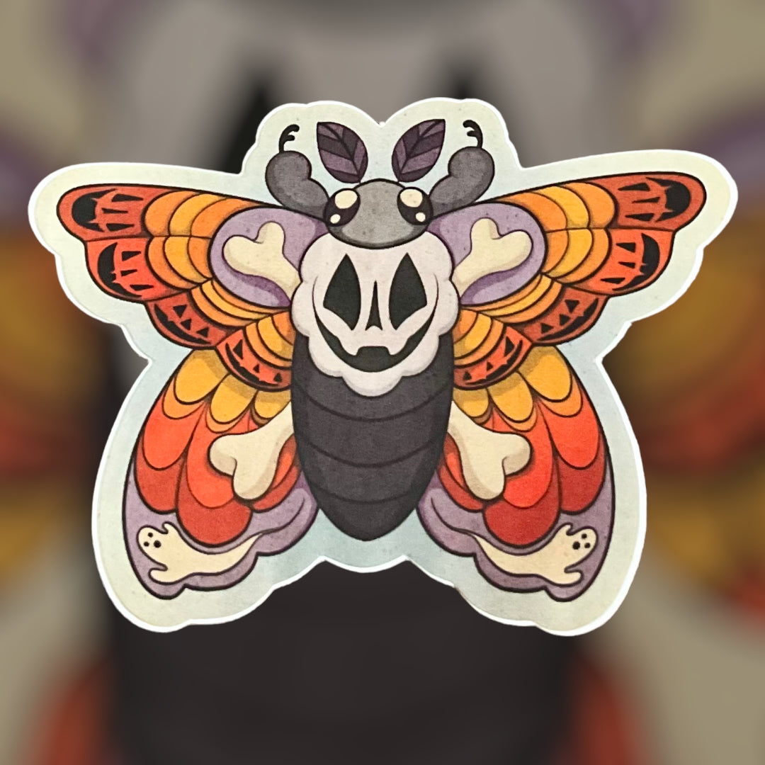 Death’s Head Moth Sticker