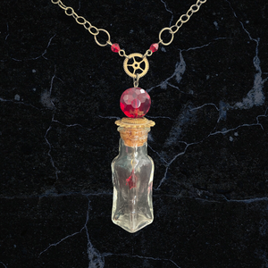 Red Bottle Necklace